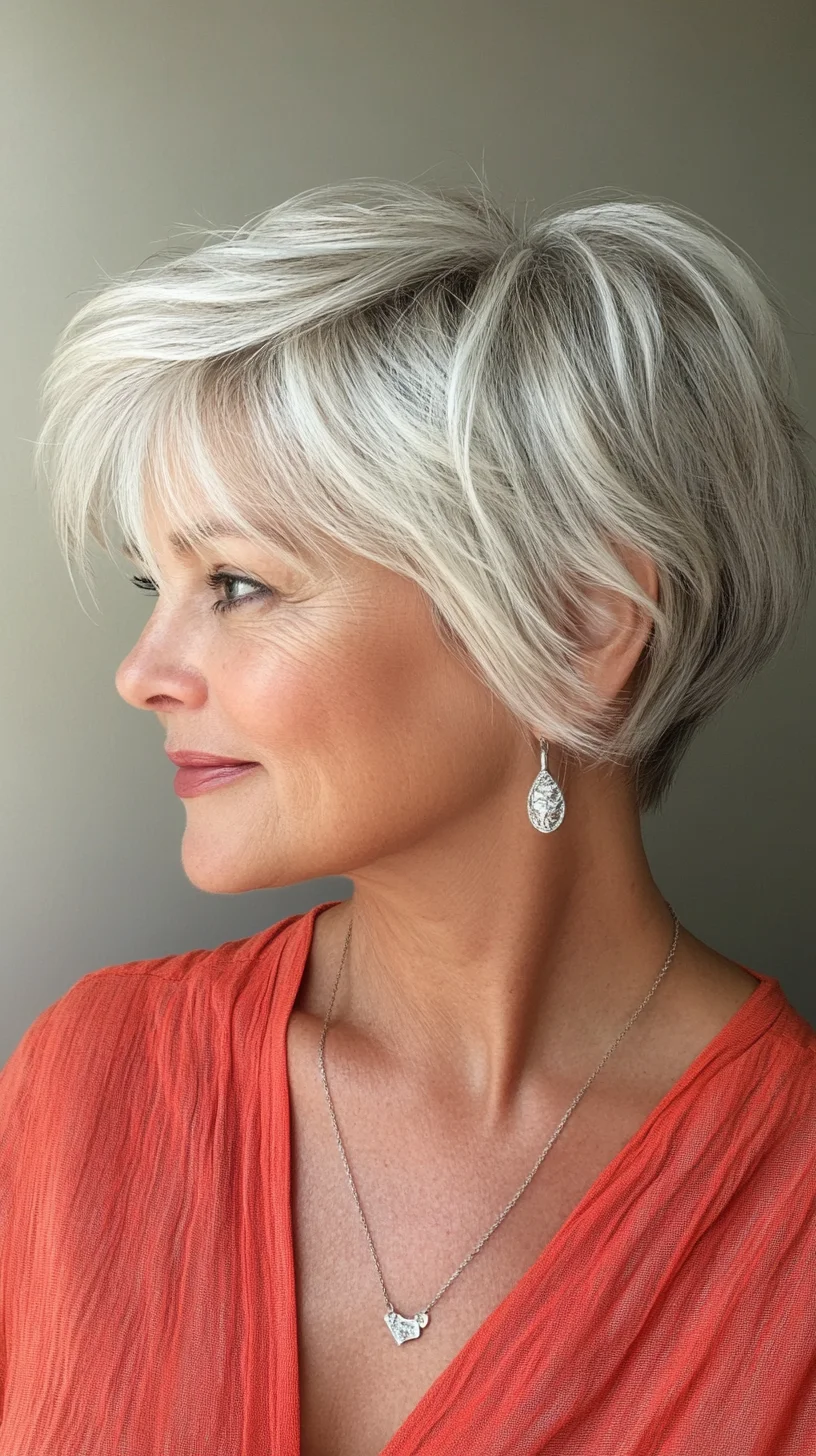 Chic and Elegant Short Pixie: Effortless Style for All Ages