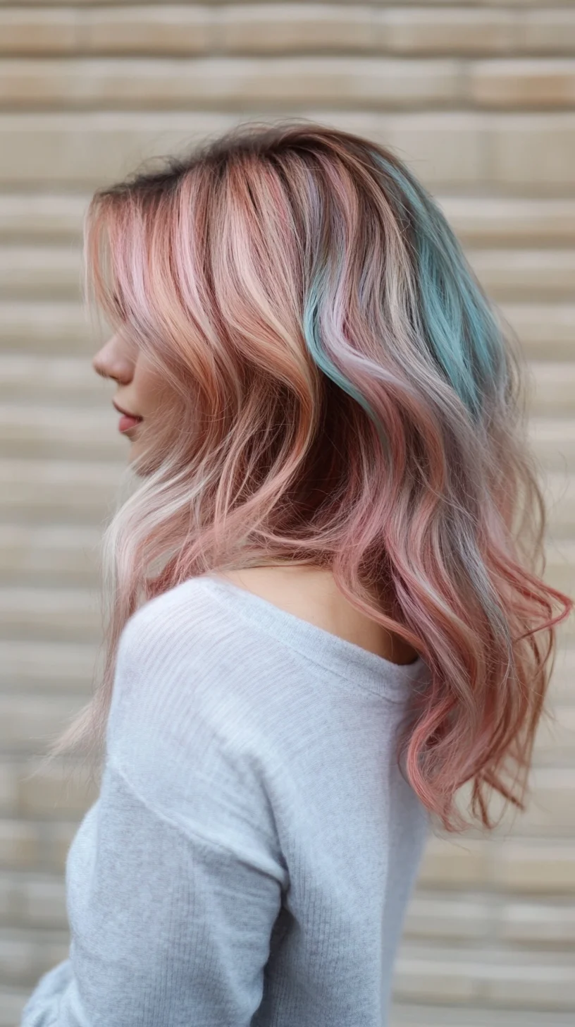 Dreamy Pastel Waves: Embrace the Trend of Soft Color and Effortless Elegance