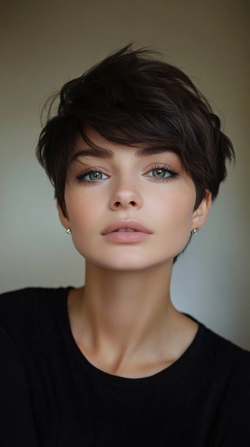 Effortless Charm: The Versatile and Chic Pixie Cut