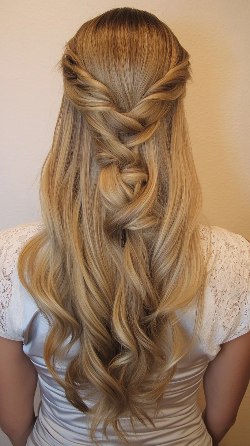 Effortless Elegance: Master the Romantic Half-Up Braid for Any Occasion