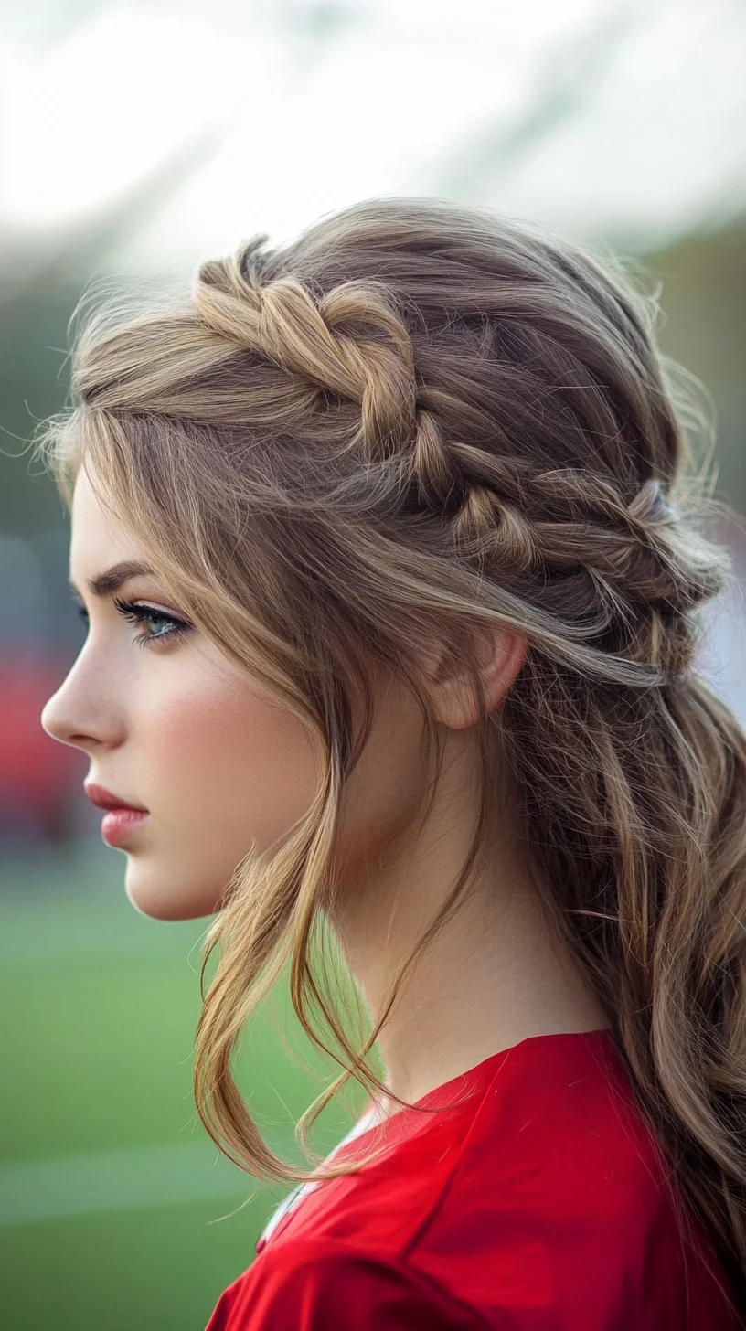 Effortless Elegance: The Braided Half-Up Glam for Every Occasion