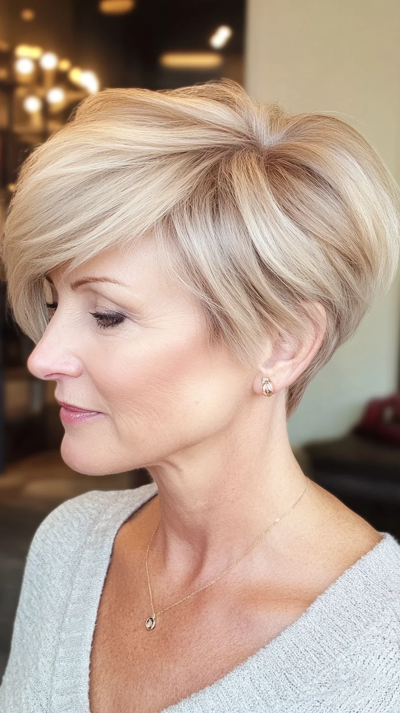 Effortless Elegance: The Chic Blunt Bob with Textured Layers