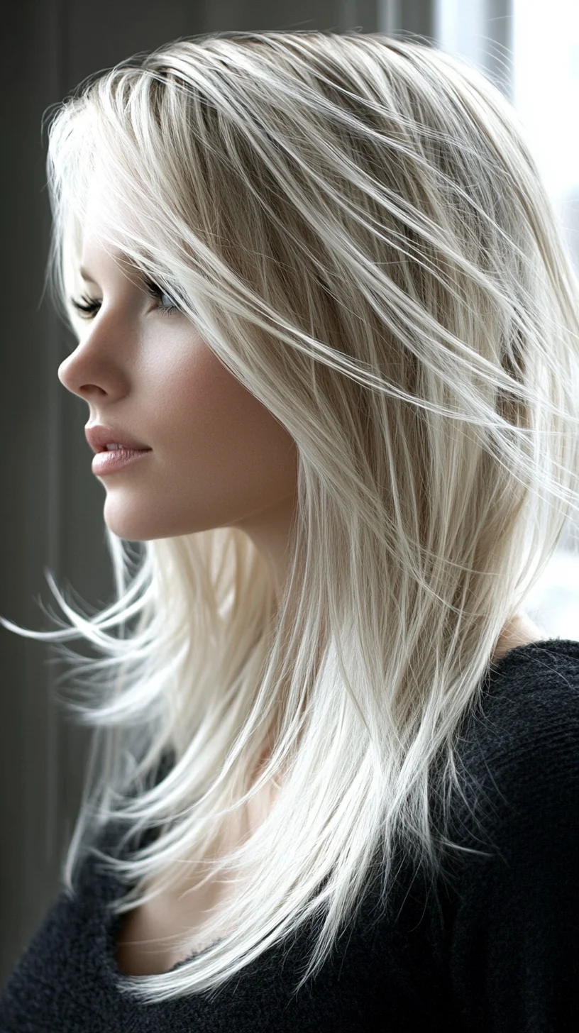 Effortless Elegance: The Long, Layered Blonde Look