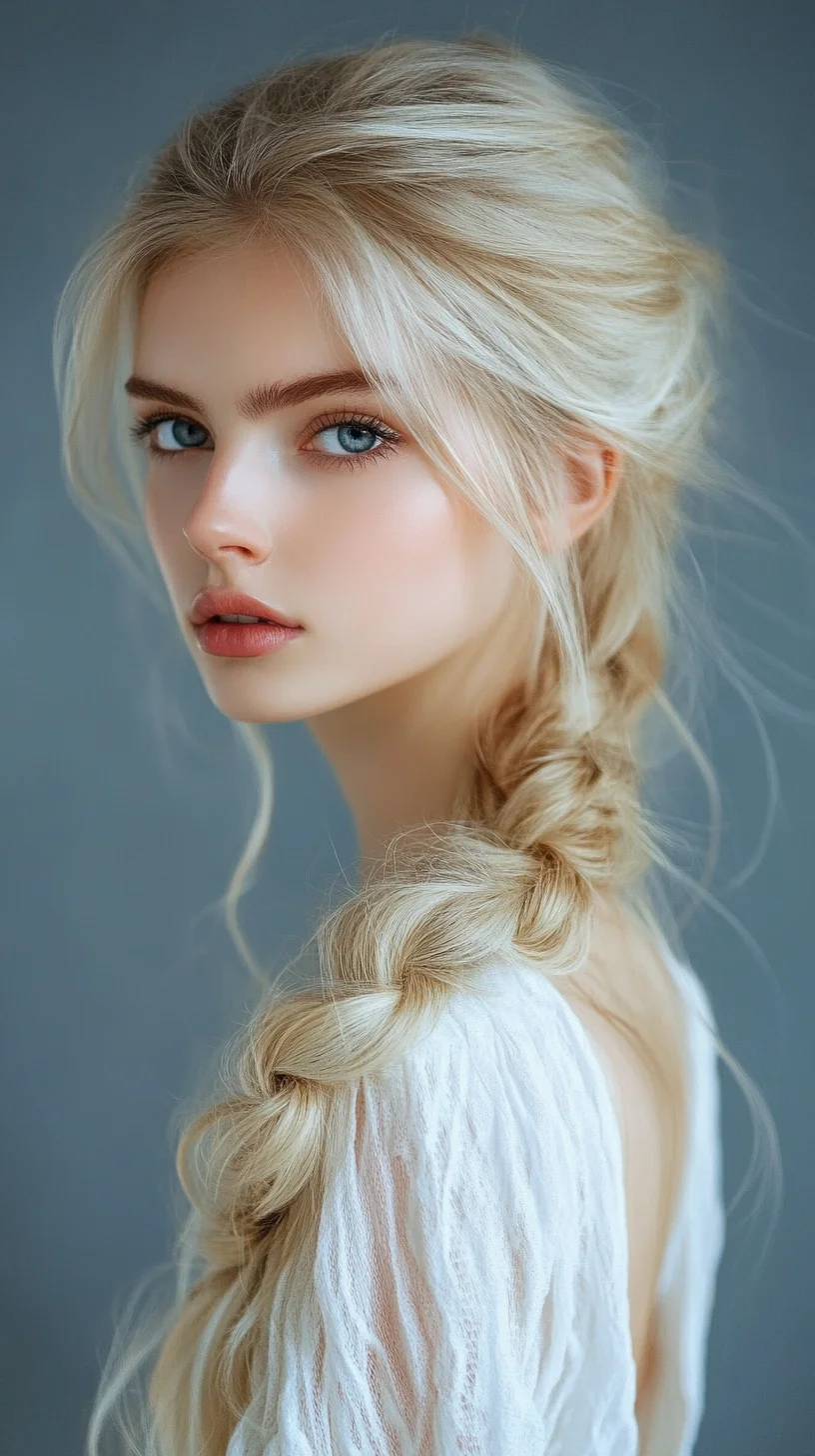 Effortless Elegance: The Perfect Side Braid for a Romantic Look