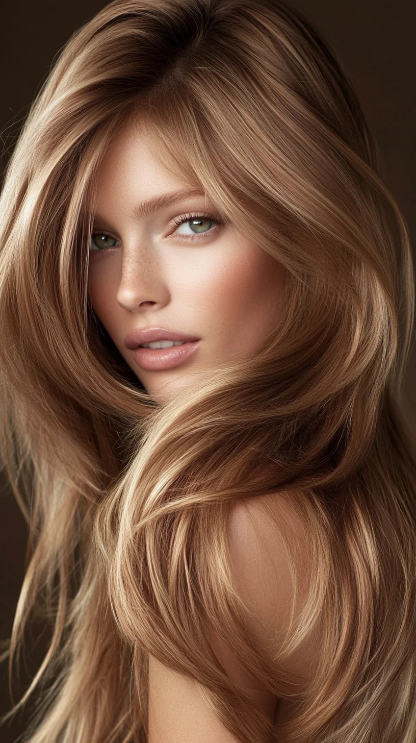 Effortless Waves: A Glamorous Take on Chic, Flowing Locks