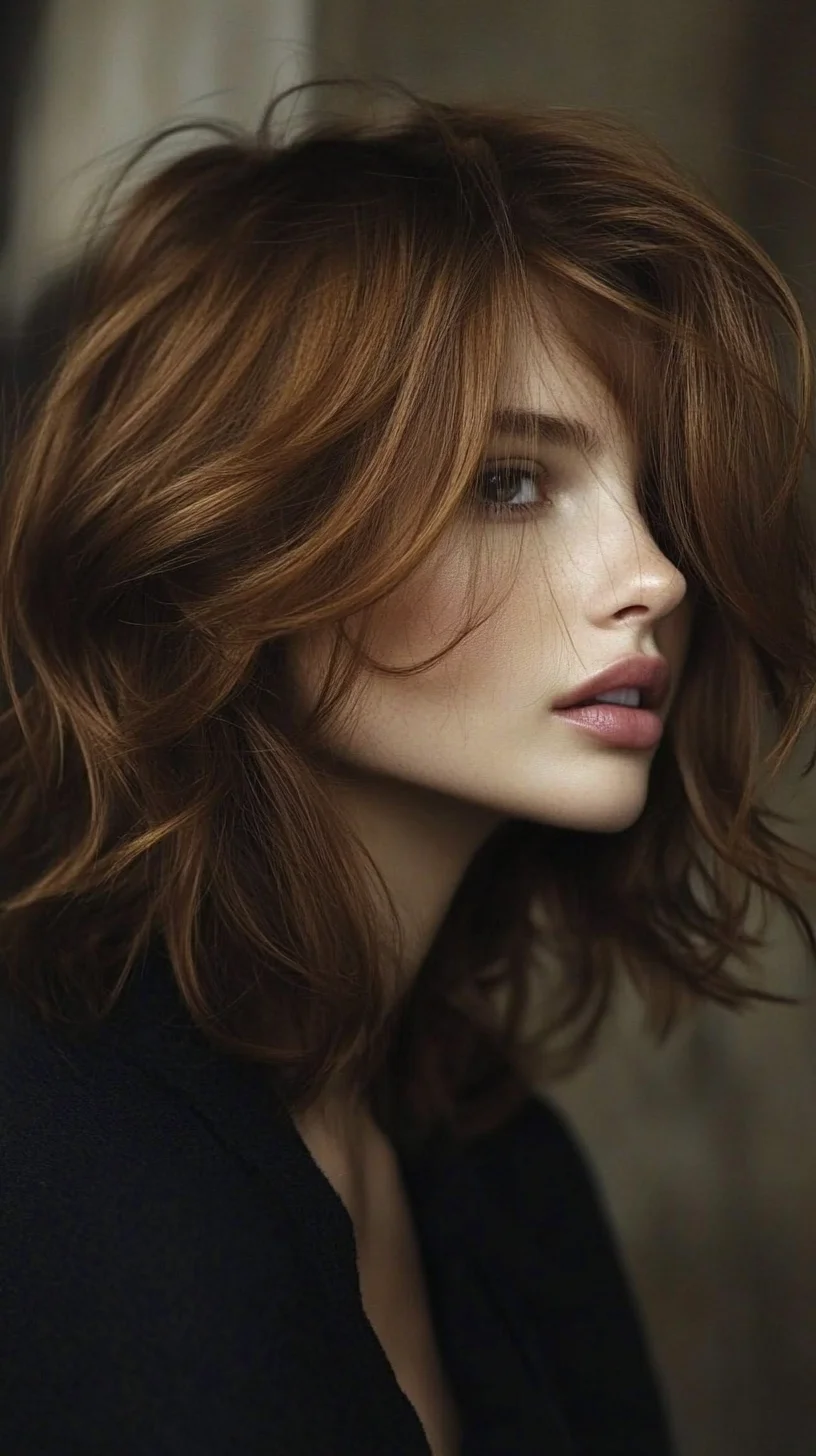 Effortless Waves: The Must-Try Chic Lob for a Stylish Everyday Look