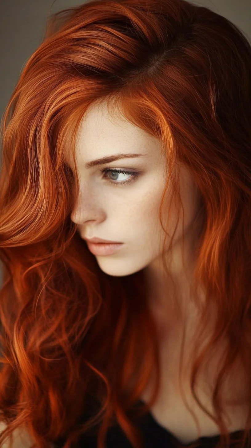 Effortlessly Bold: Embrace the Allure of Luscious Fiery Waves