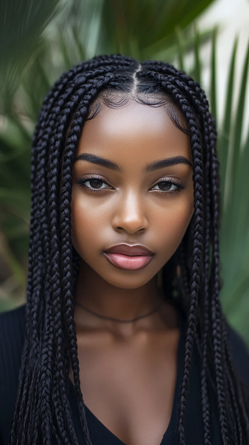 Effortlessly Chic: Embrace the Elegance of Box Braids