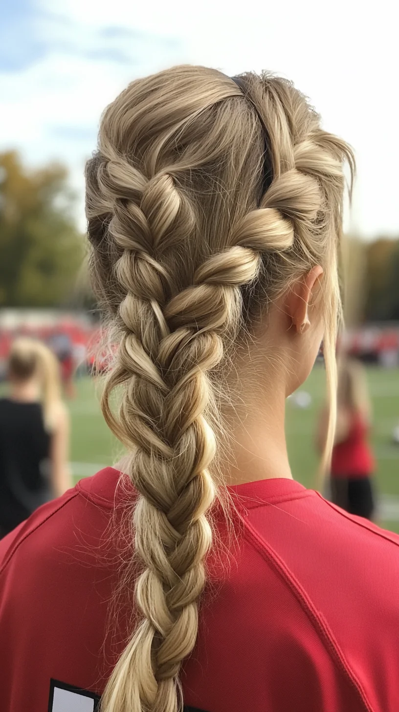 Effortlessly Chic: Mastering the Double French Braid for Athletic Style