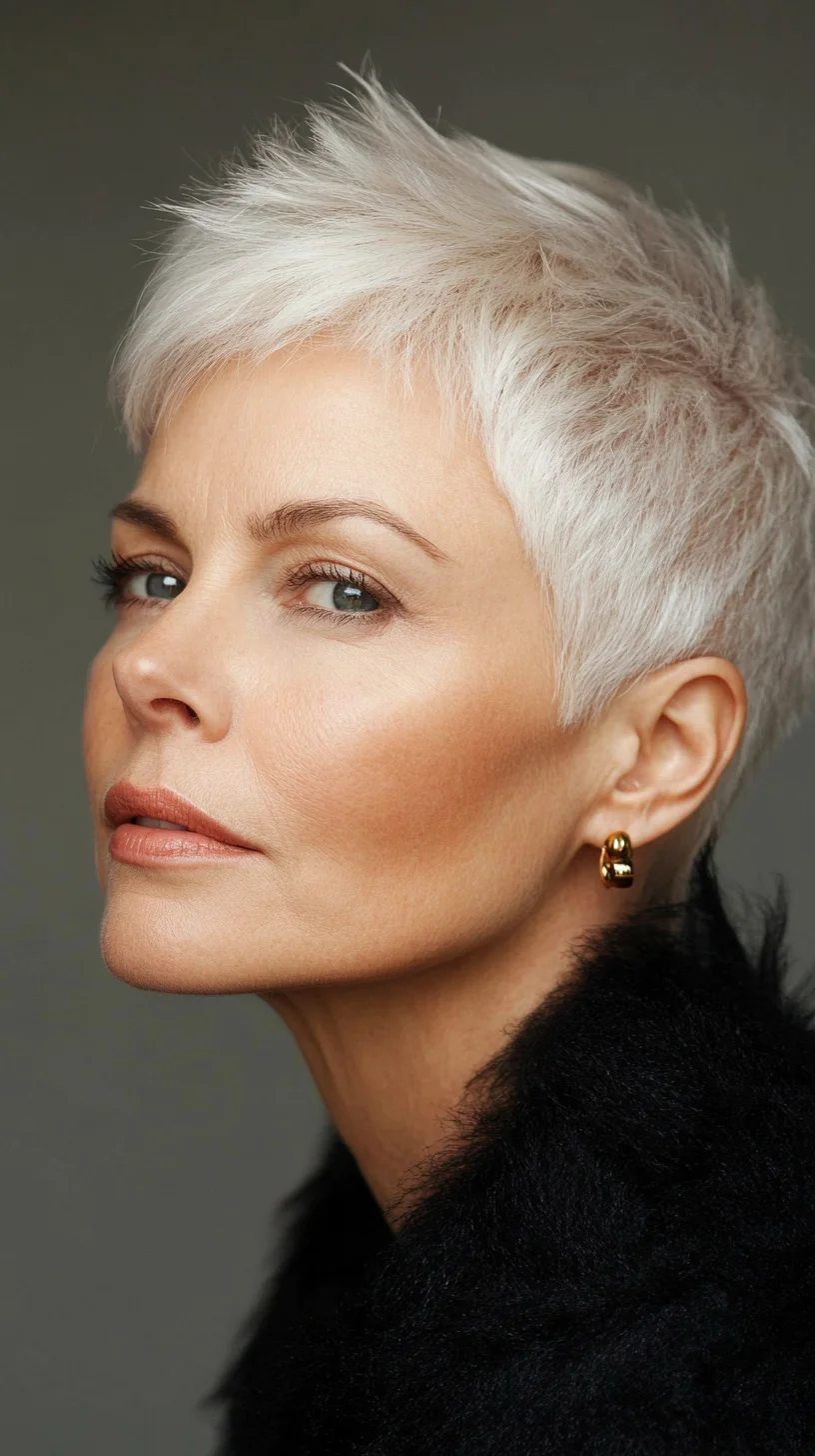 Effortlessly Chic Pixie Cut: A Bold Style for the Modern Woman