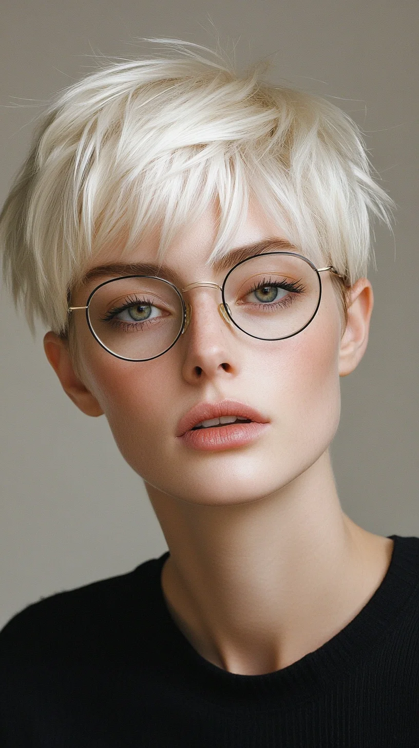 Effortlessly Chic Pixie: The Short Style That Defines Modern Elegance