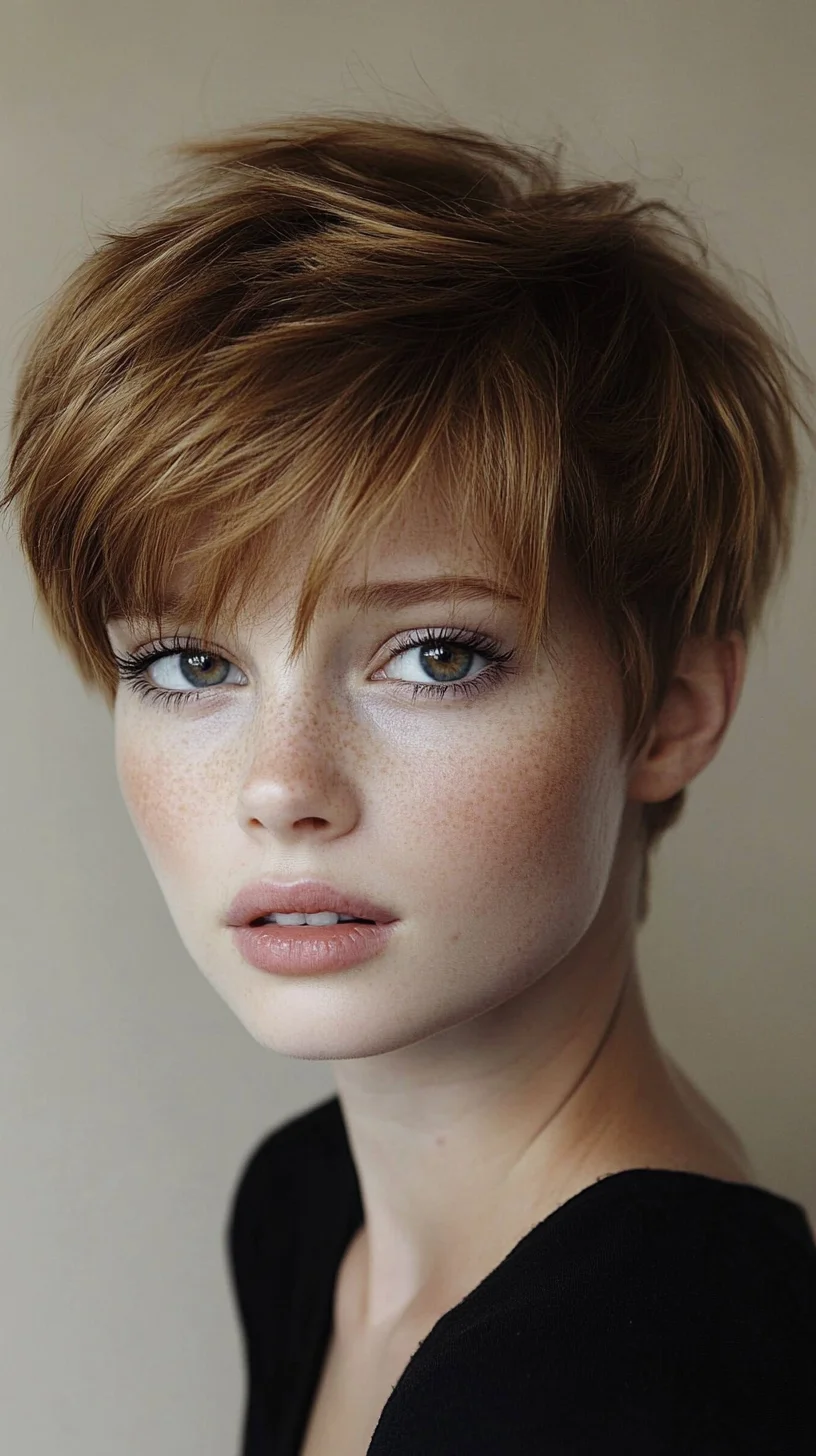 Effortlessly Chic Short Pixie: The Ultimate Low-Maintenance Style