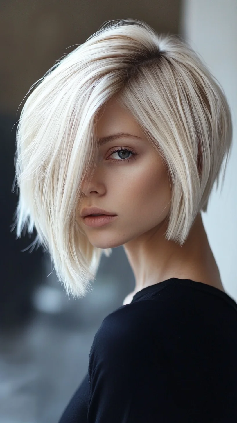 Effortlessly Chic: The Asymmetrical Bob for a Modern Look