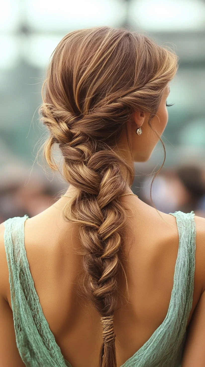 Effortlessly Chic: The Bohemian Fishtail Braid