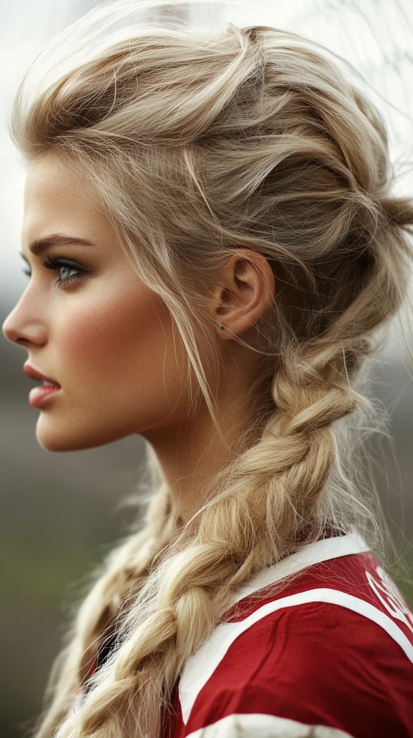 Effortlessly Chic: The Braided Boho Crown with Loose Waves