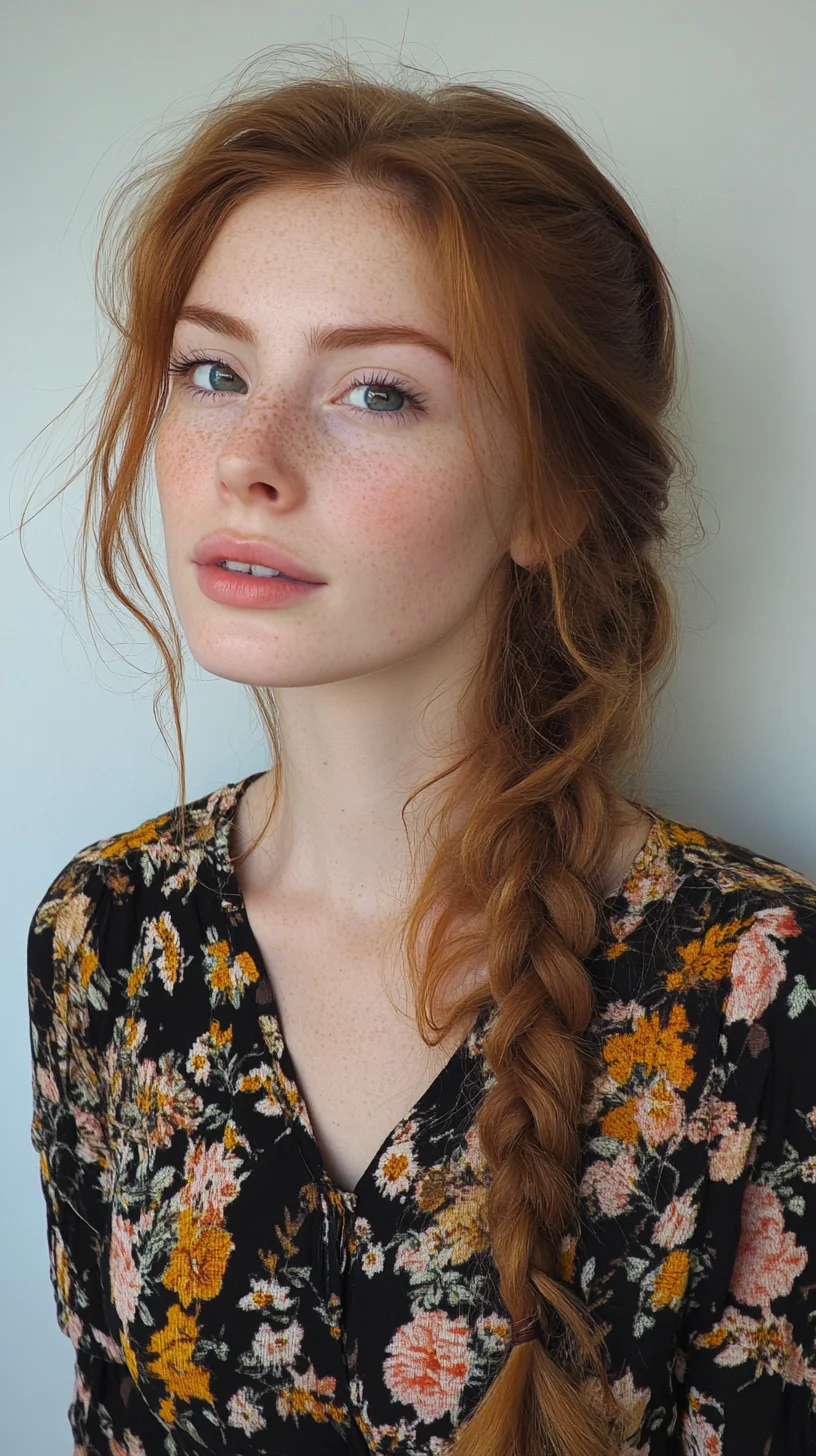 Effortlessly Chic: The Perfectly Loose Braid for a Bohemian Vibe