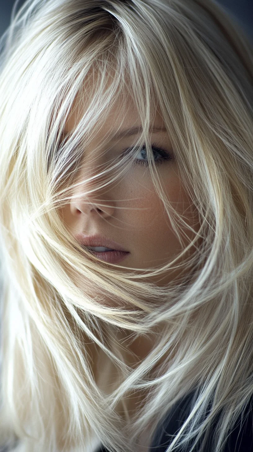 Effortlessly Chic: The Soft, Shaggy Layers of Modern Blonde Hair