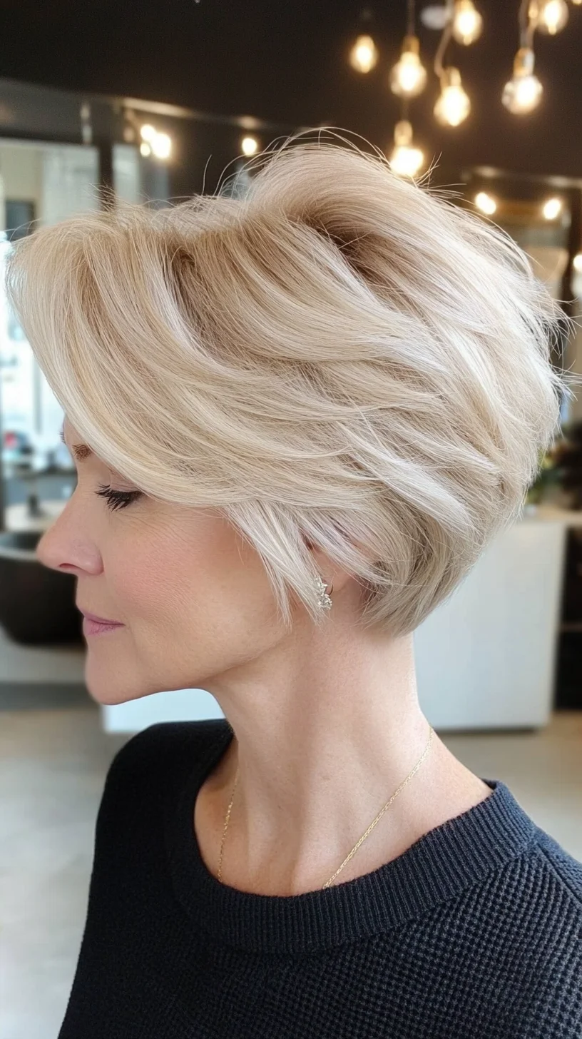 Effortlessly Chic: The Textured Blunt Bob for Modern Elegance