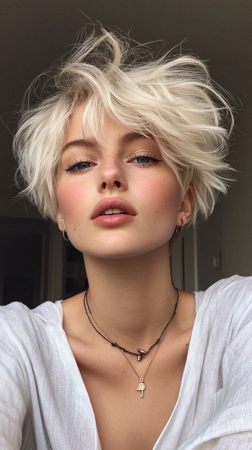 Effortlessly Chic: The Tousled Pixie Cut for a Modern, Playful Look