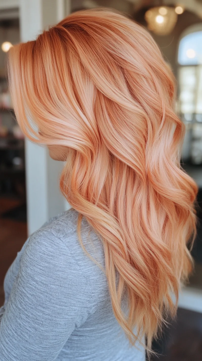 Effortlessly Chic Waterfall Waves: The Perfect Blend of Volume and Movement