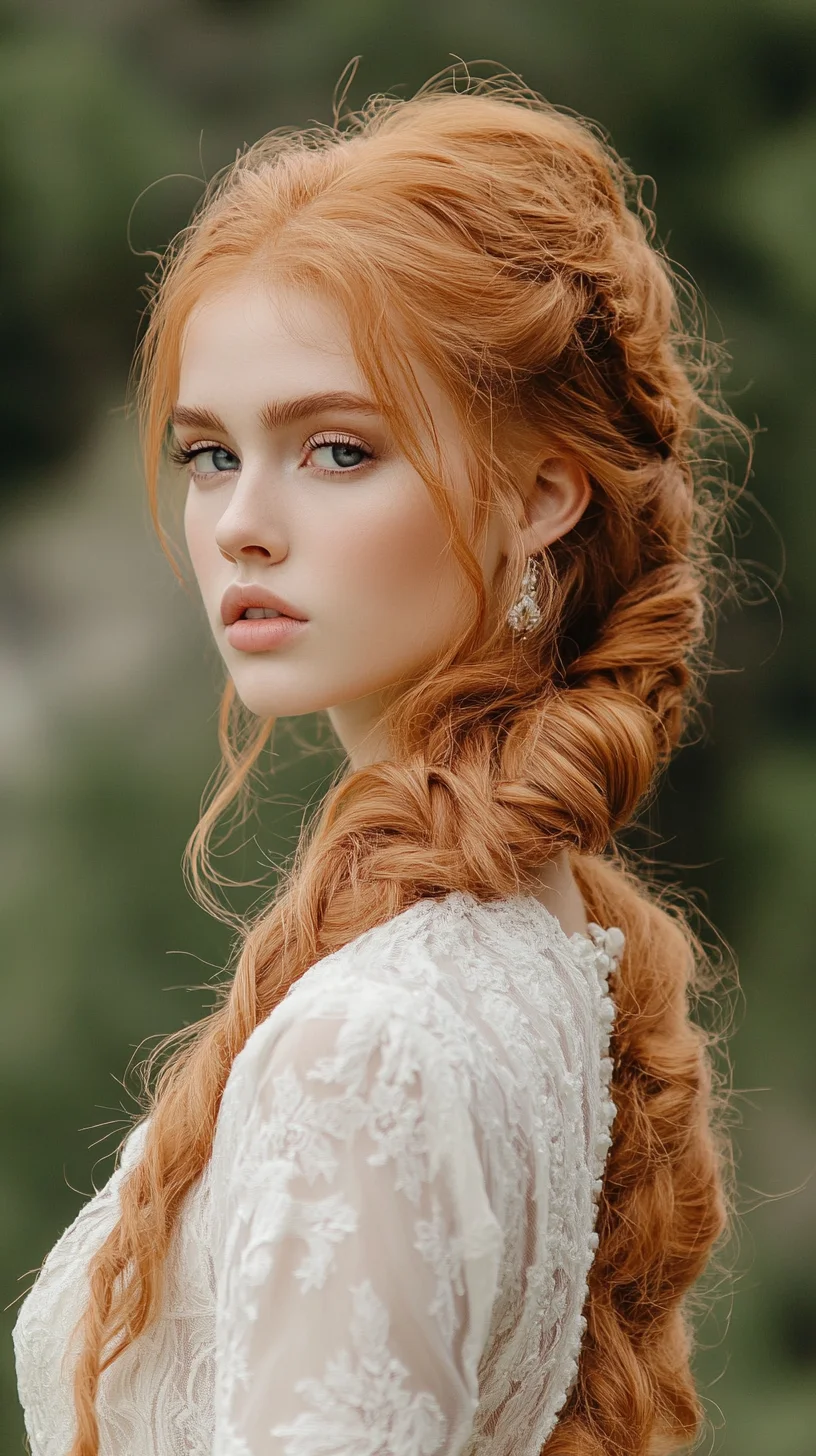 Effortlessly Elegant Braided Updo: A Timeless Style for Any Occasion