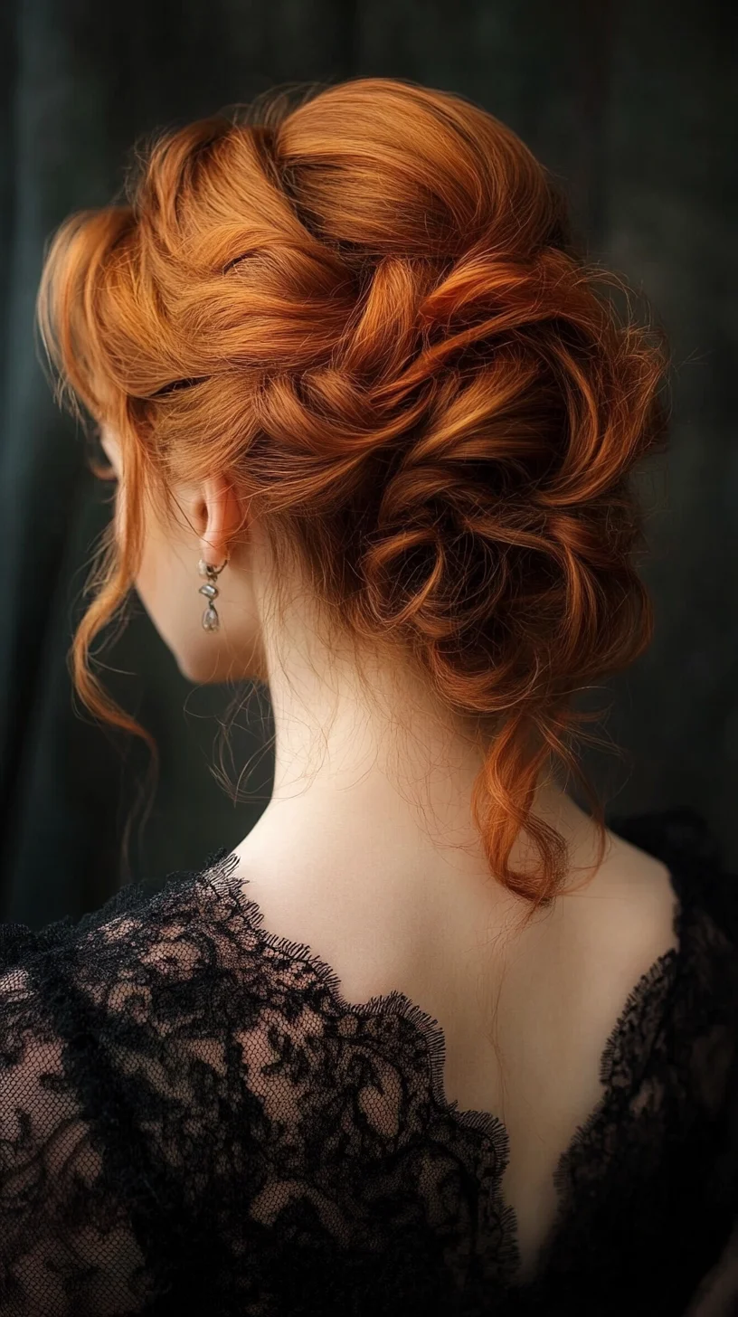 Effortlessly Elegant Chignon: The Perfect Romantic Updo for Any Occasion