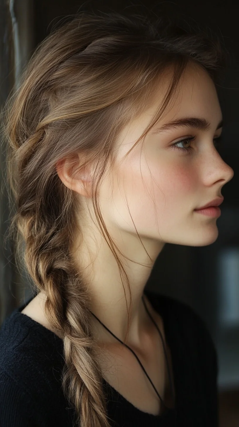 Effortlessly Elegant: The Perfect Loose Braid for Any Occasion