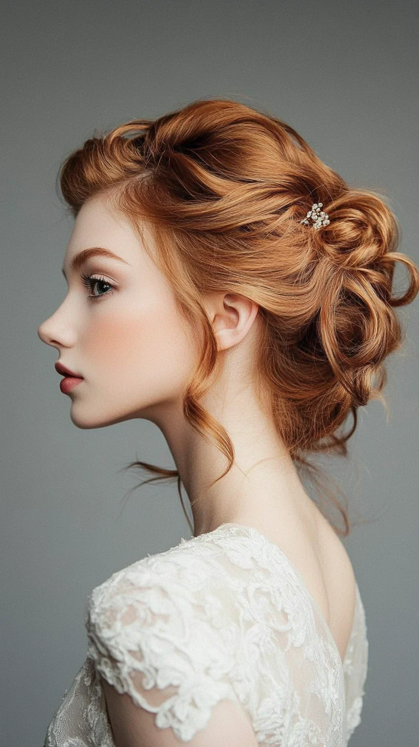 Effortlessly Elegant Updo: Perfect for Any Occasion