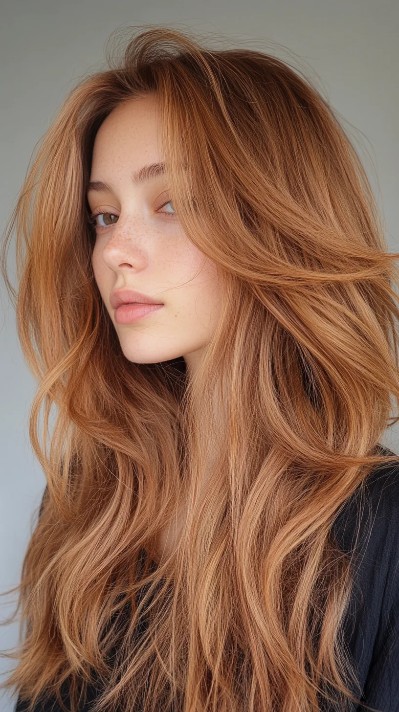 Effortlessly Glamorous Long Waves for a Radiant Look