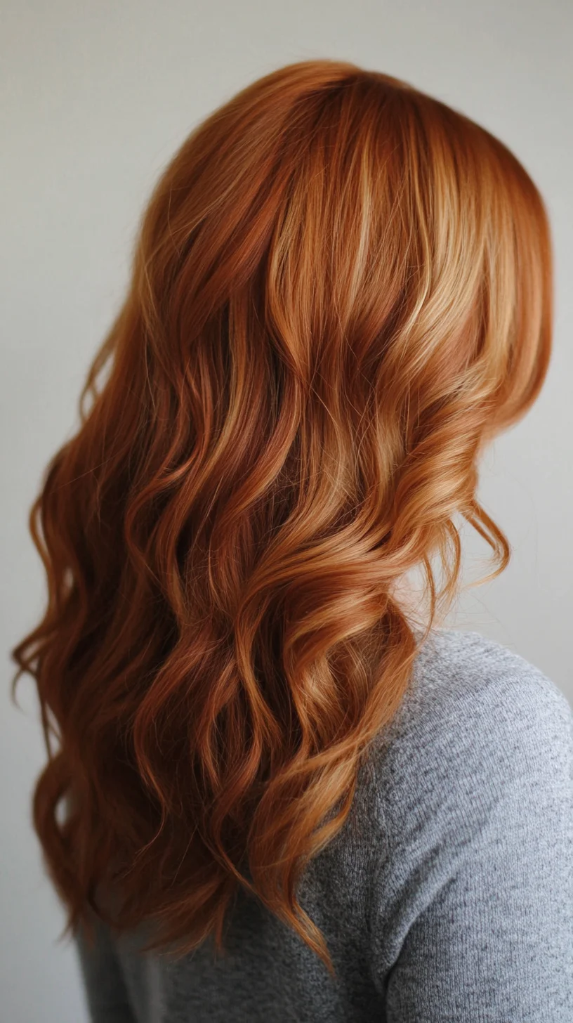 Effortlessly Glamorous: Toasted Cinnamon Waves for a Stunning Look