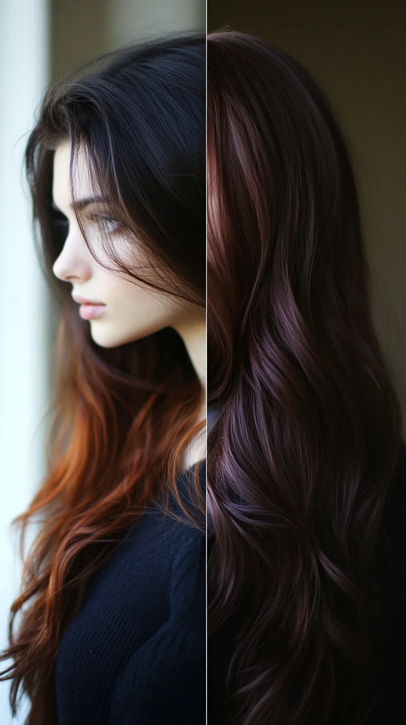 Effortlessly Gorgeous: Long, Luscious Waves with a Rich Color Transition