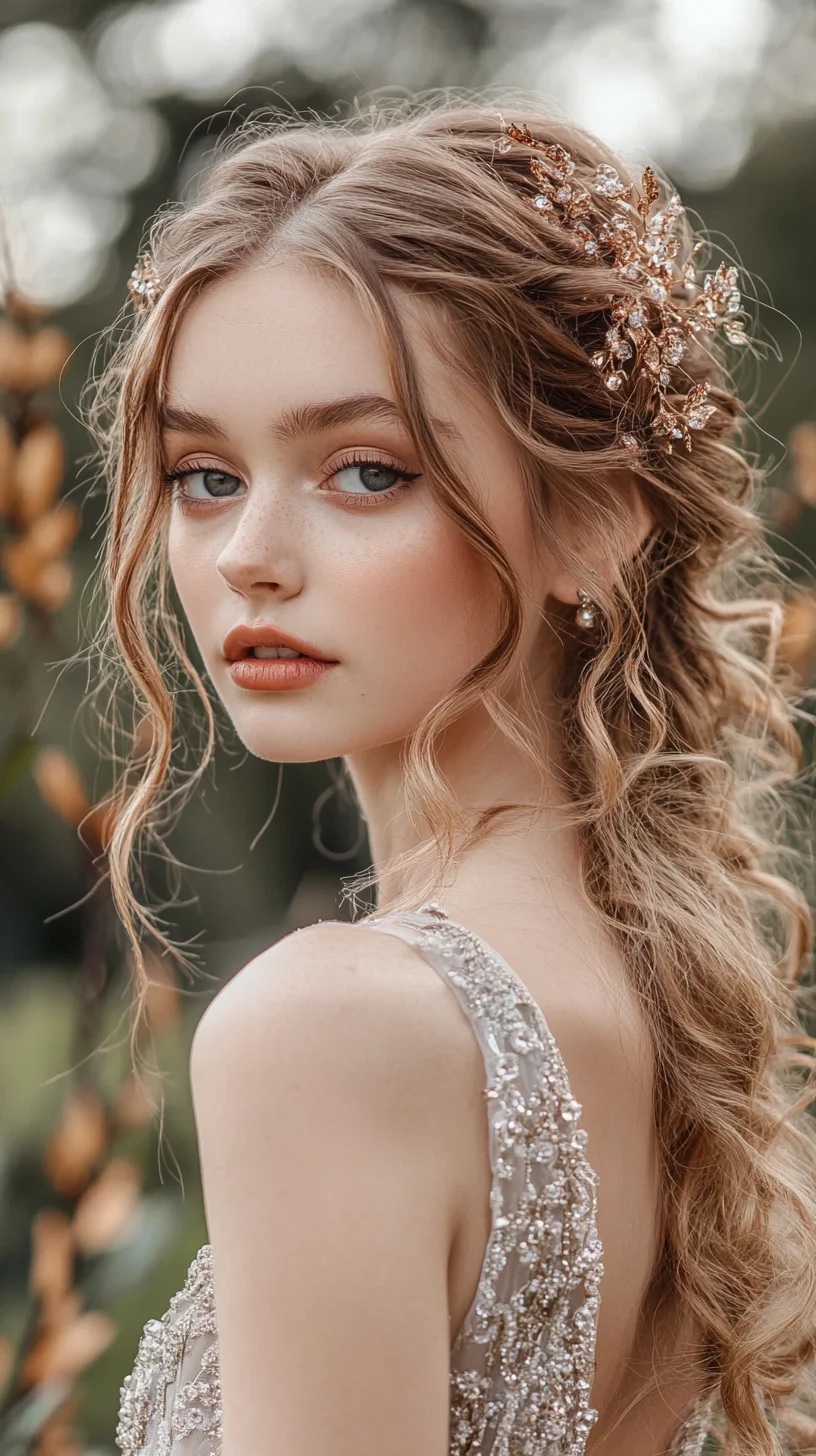 Effortlessly Romantic Waves with Glamorous Detail for Every Occassion