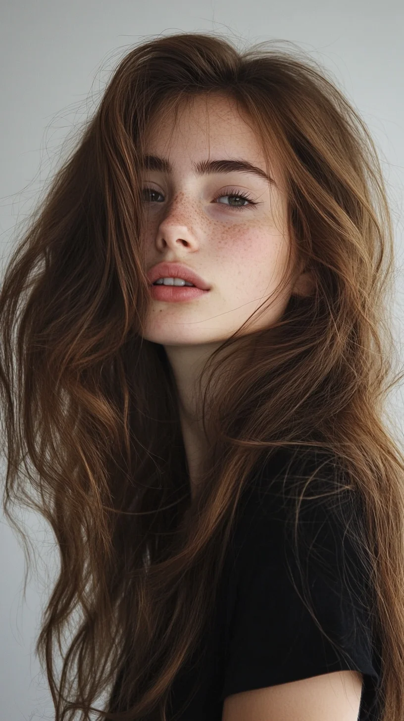 Effortlessly Voluminous Waves for a Chic and Natural Look