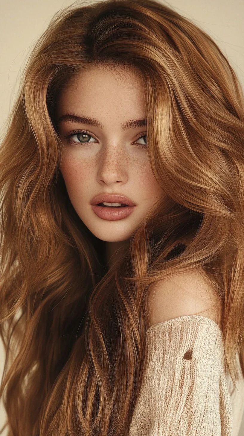 Effortlessly Voluminous Waves: The Ultimate Beachy Glam Look