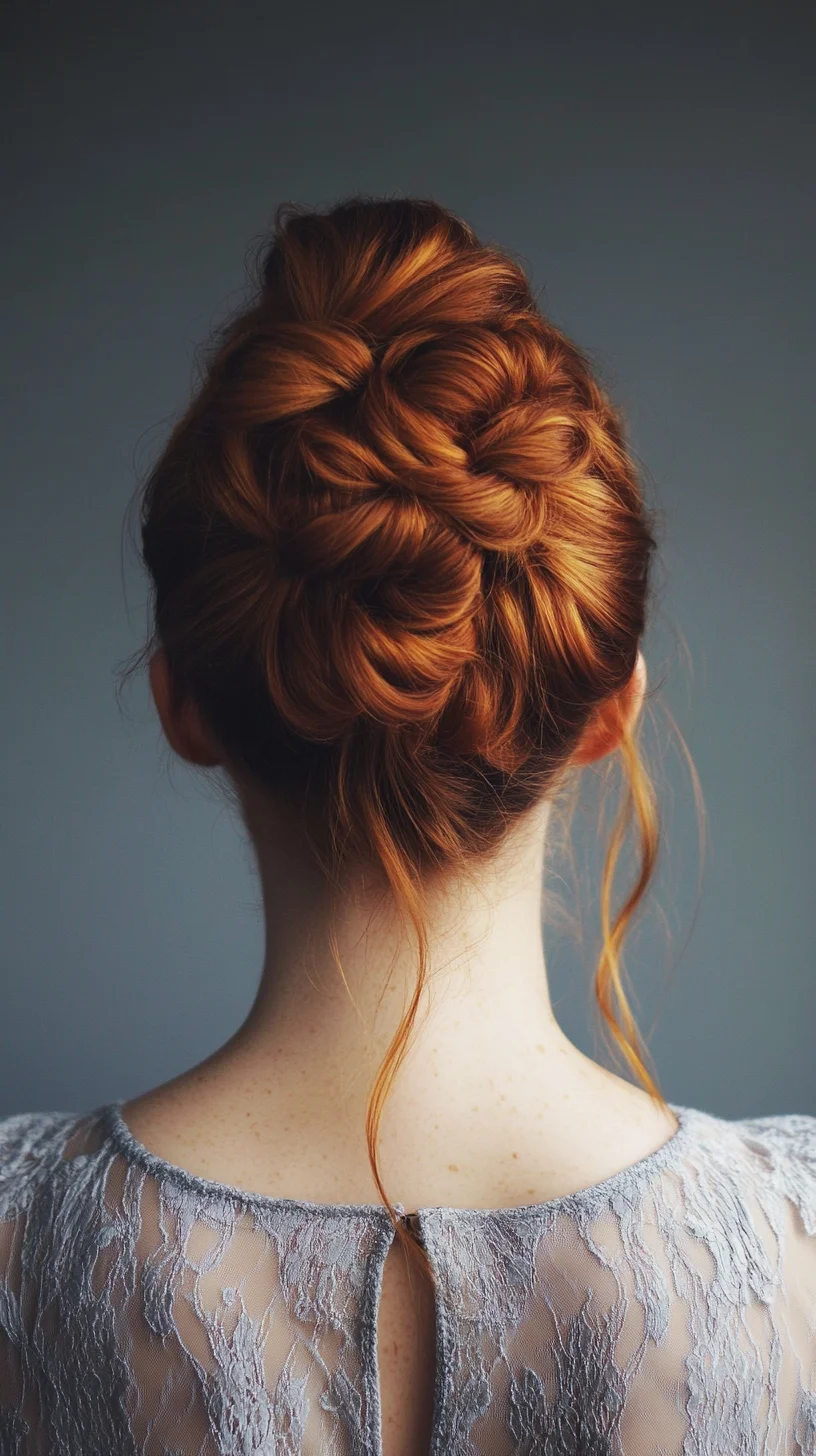 Elegant Braided Updo: A Timeless Style for Any Occasion