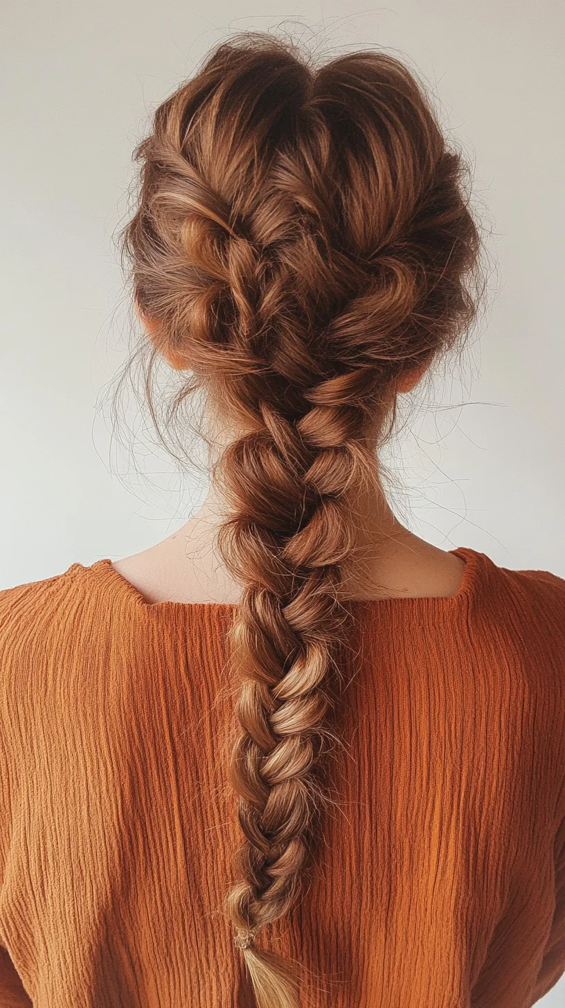 Elegant Braided Updo: A Versatile Look for Any Occasion