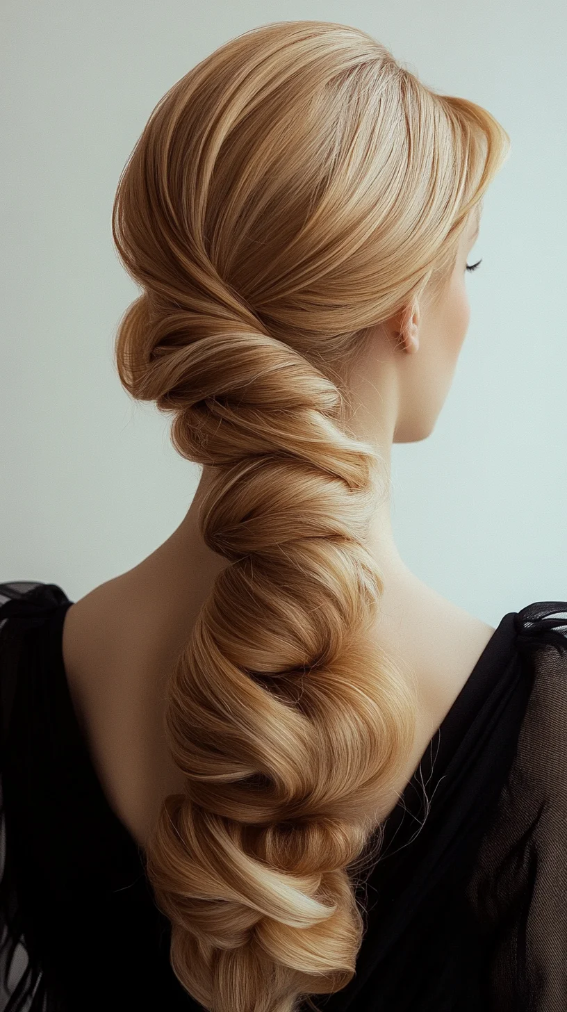 Elegant Rope Braid: A Timeless Twist for Effortless Sophistication