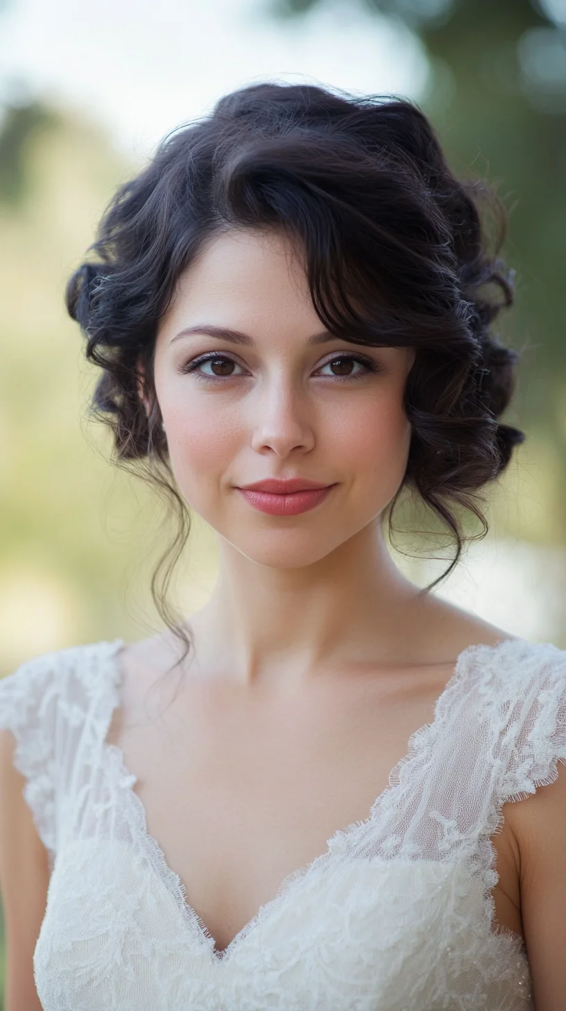 Elegant Soft Curls: The Perfect Romantic Updo for Any Special Occasion