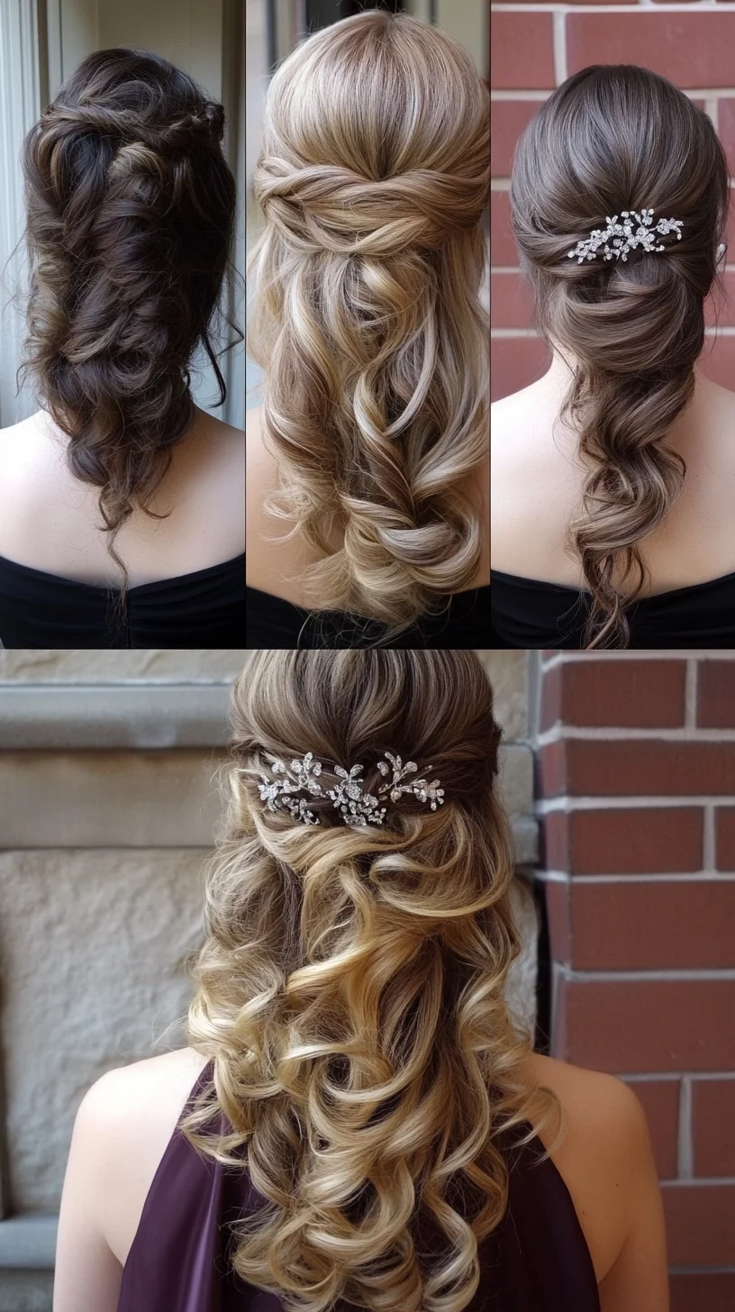 Elegant Waves and Twists: A Timeless Hairstyle for Every Occasion