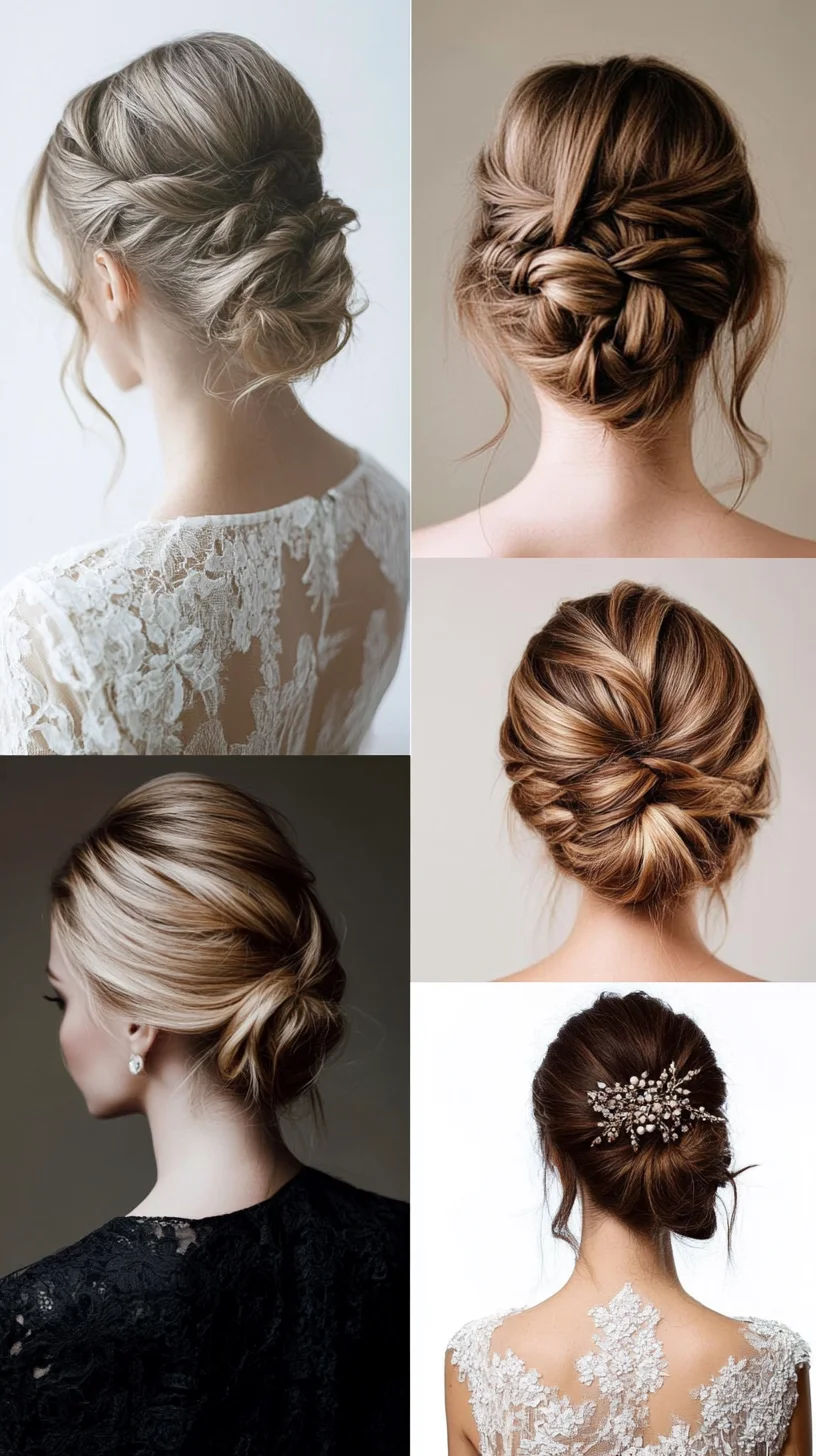 Elevate Elegance: The Timeless Twist Updo for Effortless Sophistication