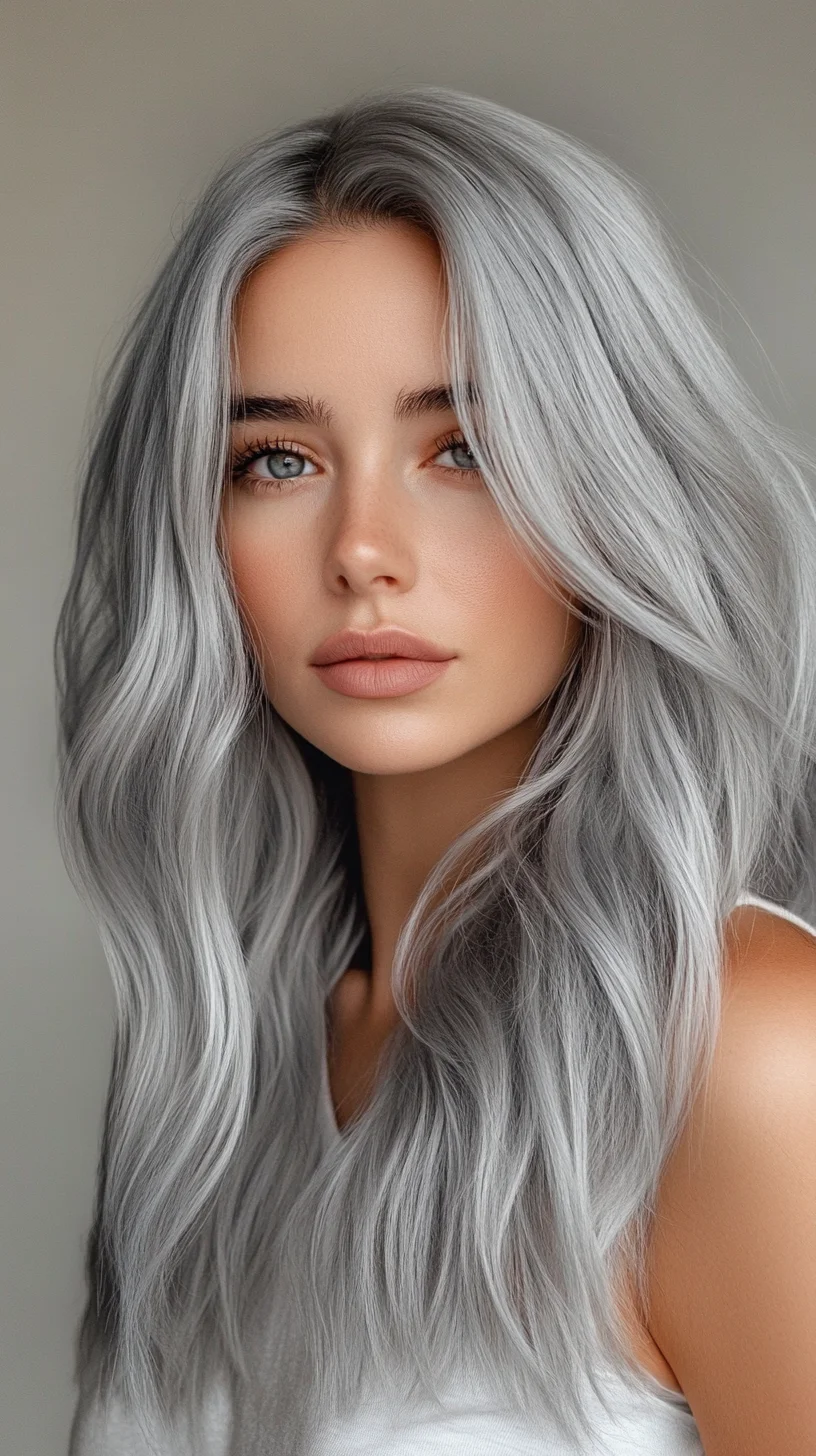 Embrace Effortless Elegance with Stunning Silver Waves