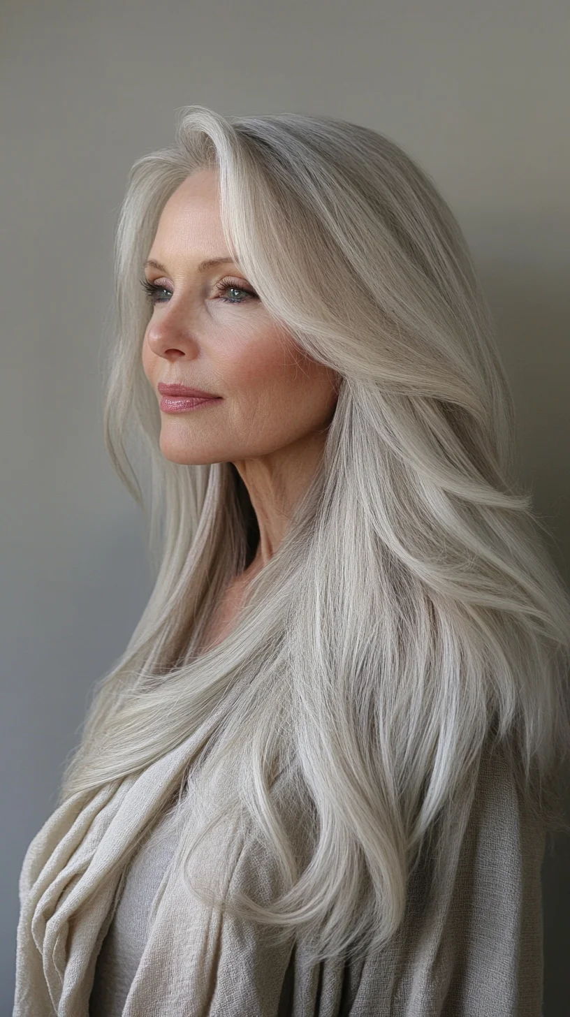 Embrace Elegance: Timeless Long Layered Hair for Effortless Sophistication