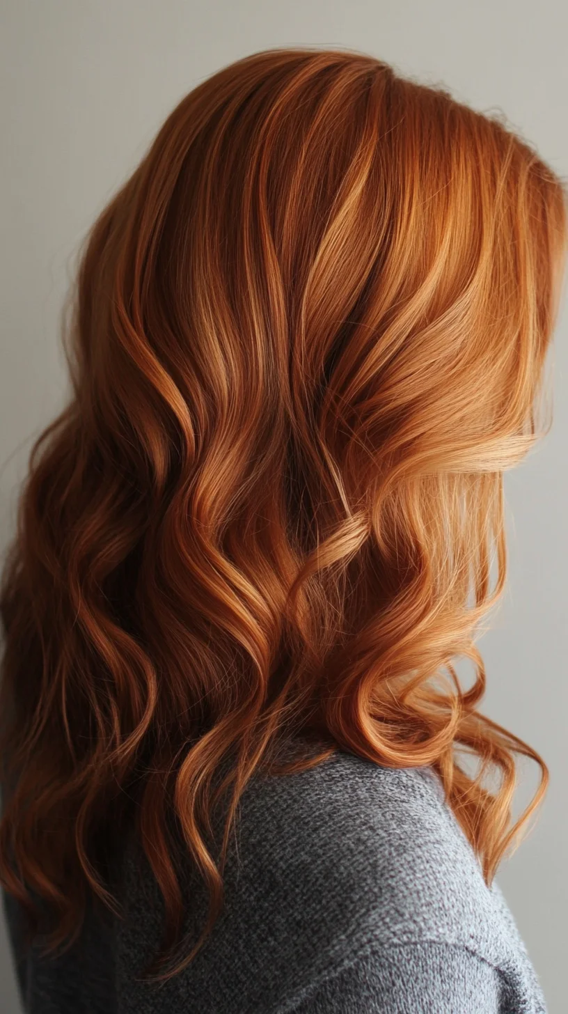 Embrace Radiant Copper Waves: A Stunning Style for Every Occasion