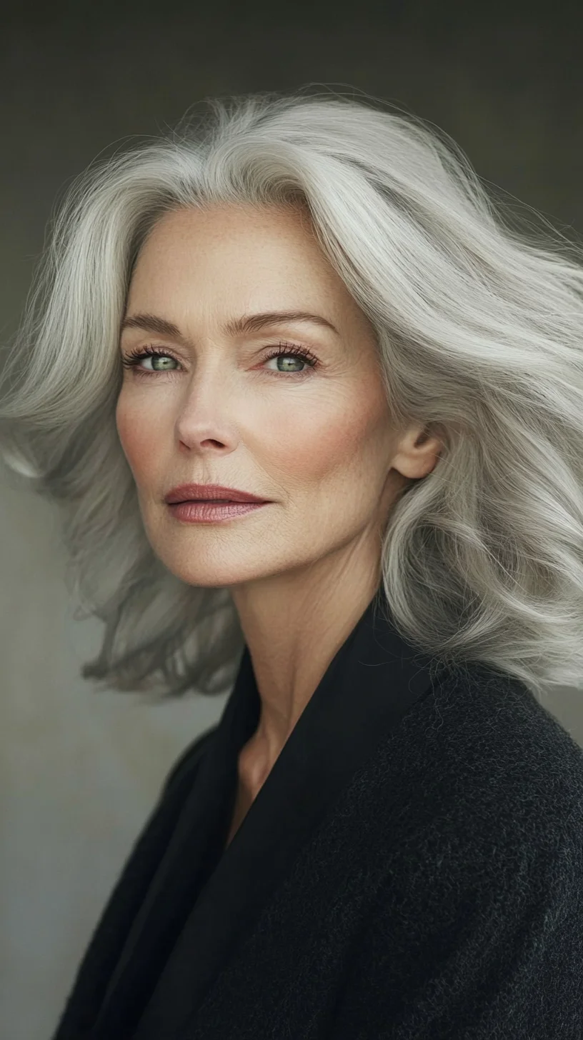 Embrace Timeless Elegance with Effortless Silver Waves