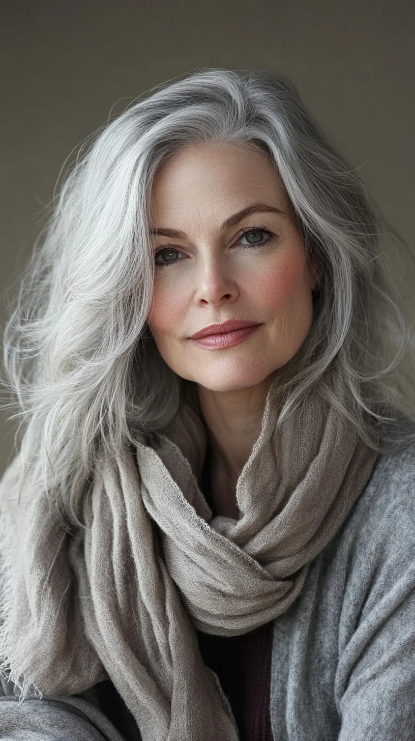 Embrace Timeless Elegance with Effortless Soft Waves for Graceful Aging