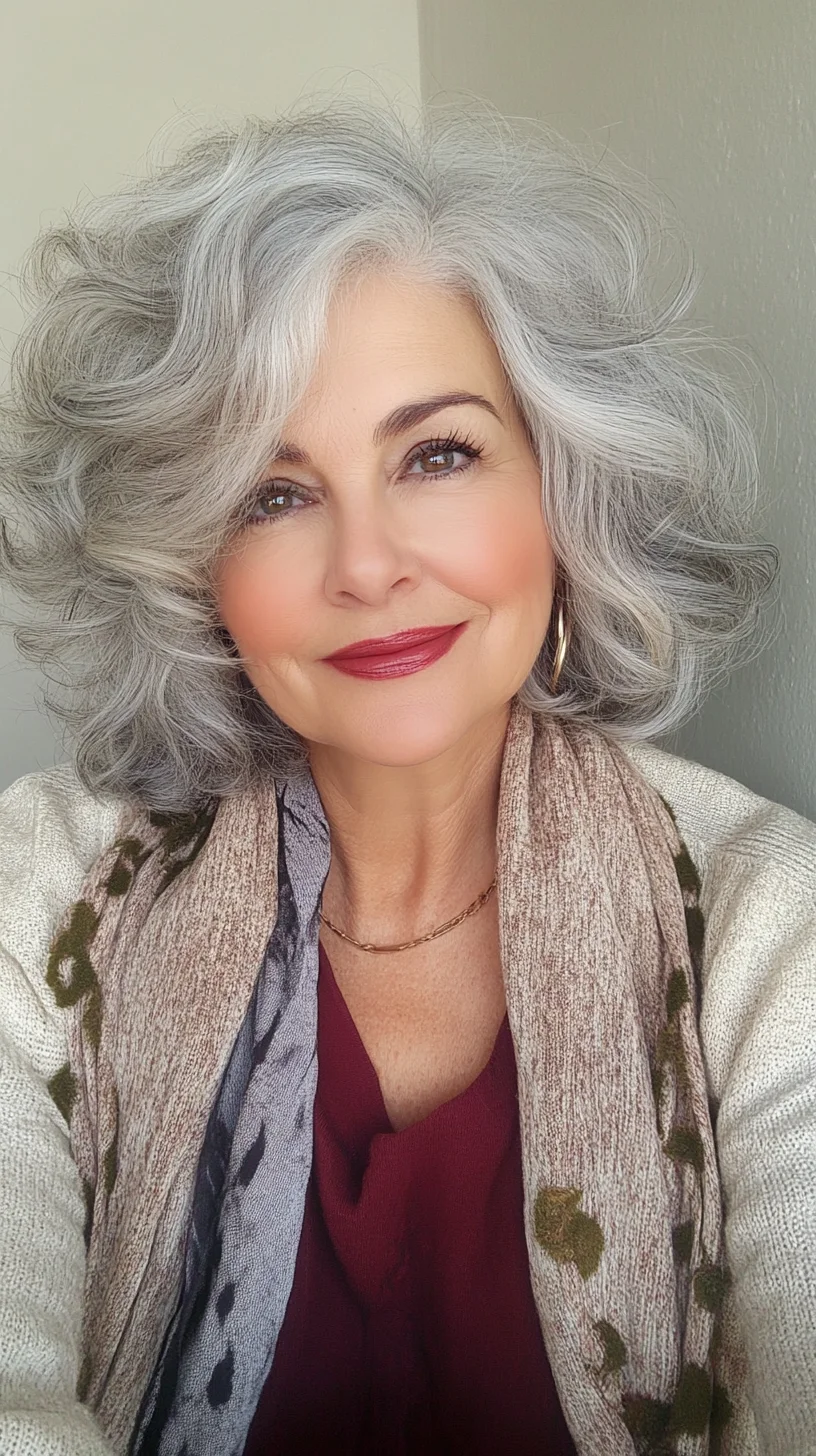 Embrace Timeless Elegance with Luscious Gray Waves