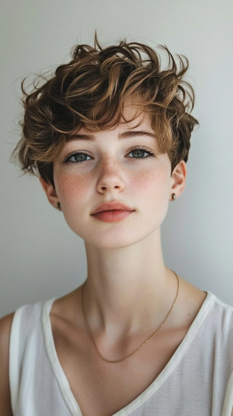 Embrace Your Personality with Effortlessly Stylish Short Curly Hair