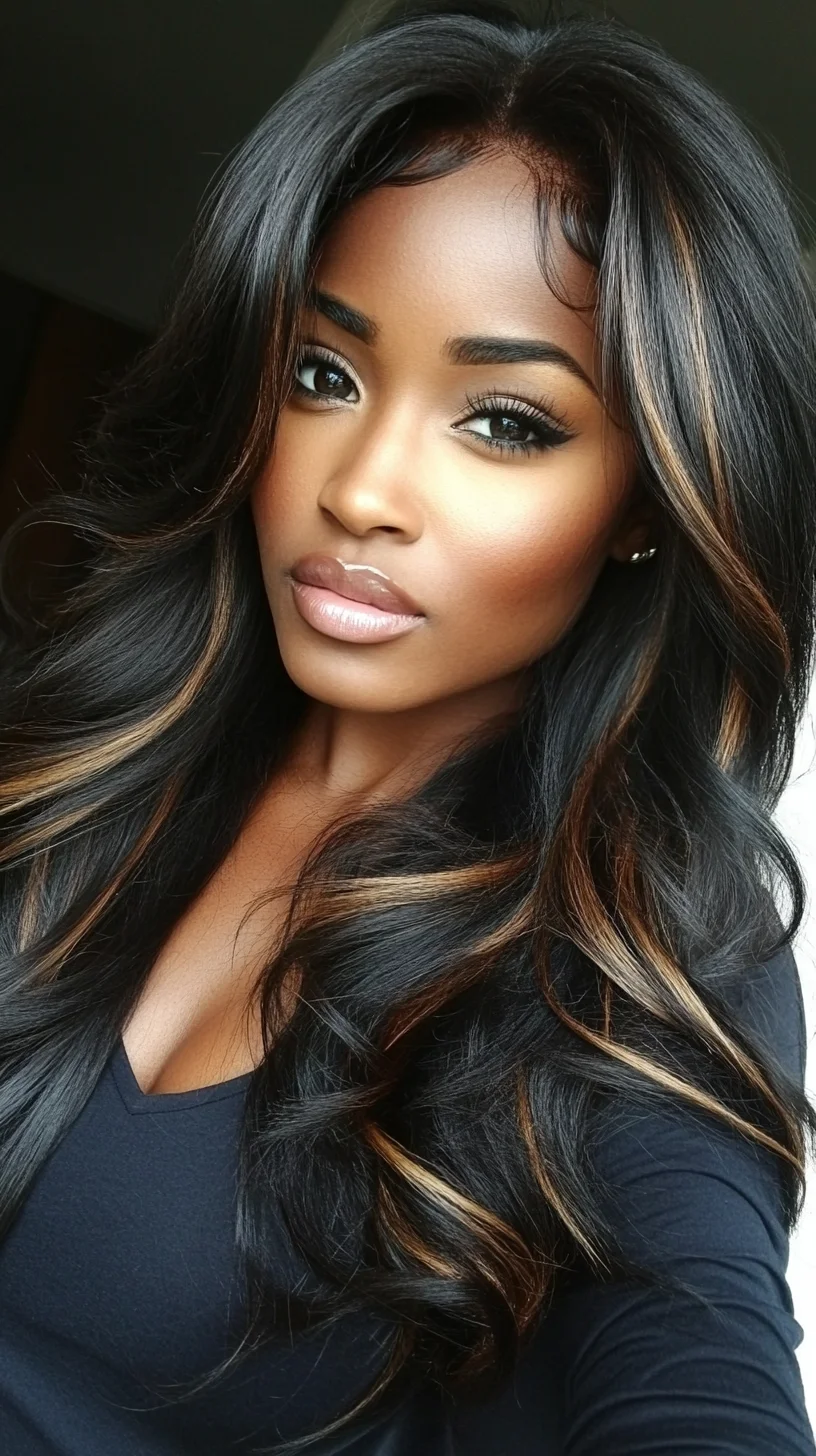 Luscious Layers and Highlights: Elevate Your Look with Stunning Volume