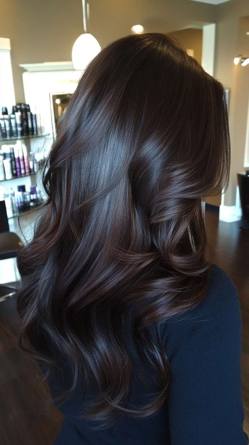 Luxurious Waves: Achieve Effortless Glam with This Stunning Long Hairstyle