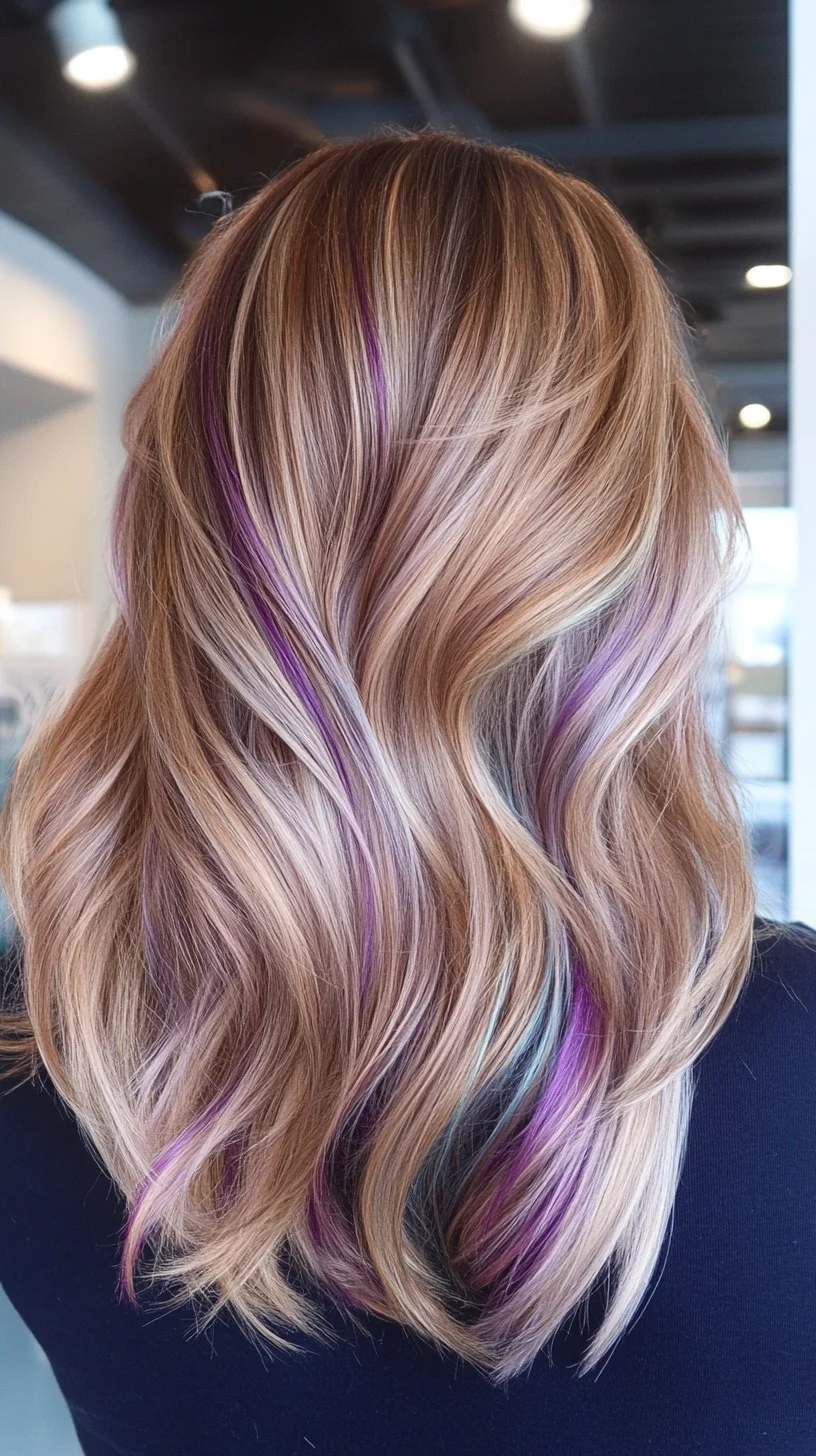 Playful Pastels: Embrace Vibrant Waves with a Trendy Ombre Twist